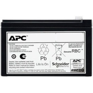 APC by Schneider Electric Battery Cabinet - 9000 mAh - 24 V DC - Sealed Lead Acid (VRLA) - Valve-regulated