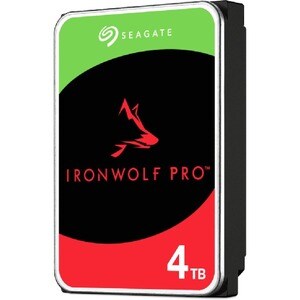 Seagate IronWolf Pro ST4000NT001 4 TB Hard Drive - 3.5" Internal - SATA (SATA/600) - Conventional Magnetic Recording (CMR)