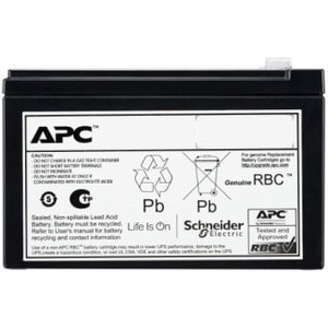 APC by Schneider Electric Compartimento de bateria - 9000 mAh - 24 V DC - Ácido-chumbo selado (VRLA) - Regulado por válvula