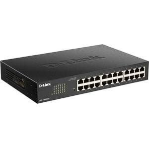 D-Link DGS-1100 DGS-1100-24V2 24 Ports Manageable Ethernet Switch - Gigabit Ethernet - 1000Base-T - 2 Layer Supported - 15