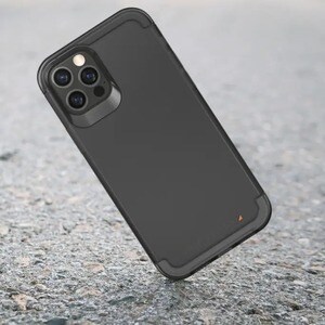 Case gear4 Wembley Palette - for Apple iPhone 12, iPhone 12 Pro Smartphone - Fumo - Resistente agli urti, Resistente alle 