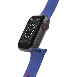 OtterBox Adjustable Watch Strap - Buckle Attachment - Blue - Silicon, Stainless Steel