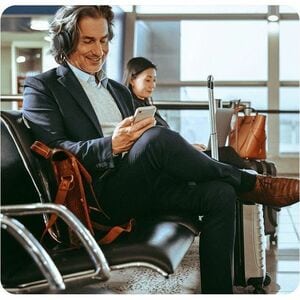 Yealink BH76 Kabel/Kabellos Kopfbügel Stereo Headset - Schwarz - Microsoft-Teams-Zertifizierung - Binaural - Ohraufliegend