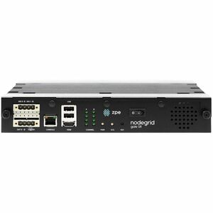 ZPE Nodegrid Gate SR , 8x RJ45 Serial rolled, 11x ETH, (5 GbE, 4x PoE+, 2 SFP+), 4-Core Intel 64bit CPU, 8GB DDR4, 32GB SL