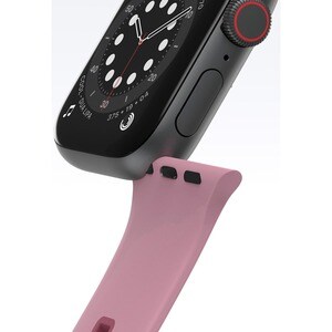 OtterBox Adjustable Watch Strap - Buckle Attachment - Pink - Silicon, Stainless Steel