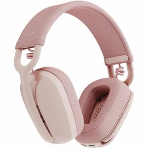 Logitech Zone Vibe 100 Kabellos Kopfbügel, Auf den Ohren, Über das Ohr Stereo Headset - Rose - Binaural - Ohrumschließend 