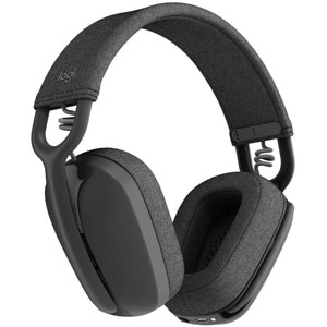 Logitech Zone Vibe 100 Wireless Over-the-head, On-ear Headset - Graphite - Binaural - Circumaural - 3000 cm - Bluetooth - 