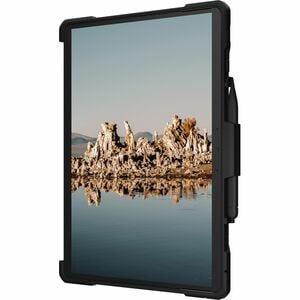 Urban Armor Gear Metropolis SE Carrying Case Microsoft Surface Pro 10, Surface Pro 11, Surface Pro 9 Tablet - Black - Shoc