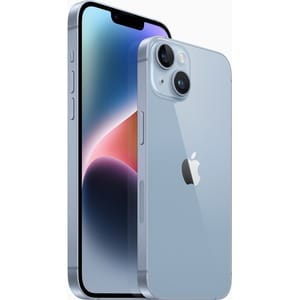 iPhone 14 128GB - Blue - 6.1in OLED Super Retina XDR Display - 12MP Dual Lens Camera - Face ID - A15 Bionic - 5G - IP68 - 