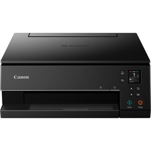 Canon PIXMA TS6350a Sem fios Impressora multi-funcional de jato de tinta - Cor - Preto - Copiadora/Impressora/Scanner - 48