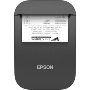 Epson TM-P80II AC (121) Desktop Direct Thermal Printer - Monochrome - Portable - Receipt Print - USB - USB Host - Bluetoot