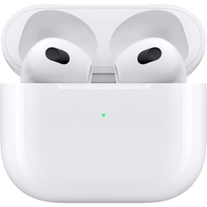 Apple AirPods (3rd Generation) Wireless Earbud Stereo Earset - White - Binaural - In-ear - Bluetooth - Noise Canceling