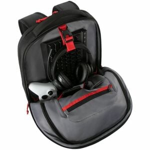 Targus Strike II TBB639GL Carrying Case (Backpack) for 43.2 cm (17") to 45.7 cm (18") Notebook - Black/Red - 500D Guc Body
