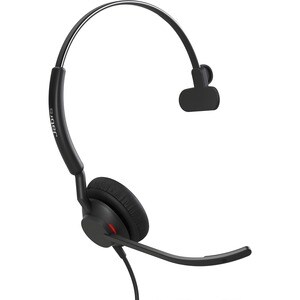 Jabra Engage 40 Wired Over-the-head Mono Headset - Monaural - Supra-aural - 50 Hz to 20 kHz - 160 cm Cable - MEMS Technolo