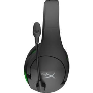 HEASDET SEM FIO HYPERX CLOUDX STINGER CORE XBOX PRETO E VERDE