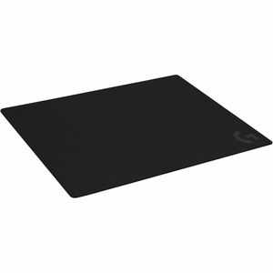 Logitech G Large Cloth Gaming Mouse Pad - 15.75" Height x 18.11" Width x 0.12" Depth - Black - Rubber - Large - Mouse