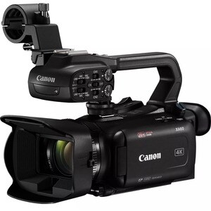 Canon XA60 Professional Digital Camcorder - 8.9 cm (3.5") LCD Touchscreen - 1/2.3" CMOS - 4K - 21.1 Megapixel Video - MP4,