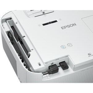 Epson EH-TW6250 3LCD Projector - 16:9 - Ceiling Mountable, Desktop - White - Front, Ceiling - 4500 Hour Normal Mode - 7500