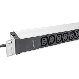 Digitus PDU - CEE 7/7 (SCHUKO) - 12 x IEC 60320 C13 - 16 A - 230 V AC Eingang - 230 V AC Ausgang - 1U - Waagerecht - Rackm