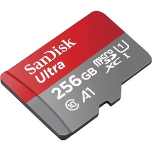 SanDisk Ultra 256 GB Class 10/UHS-I microSDXC - 150 MB/s Lesegeschwindigkeit