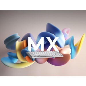 Logitech MX Mechanical Mini Keyboard - Wireless Connectivity - USB Type C Interface - LED - English (UK) - QWERTY Layout -