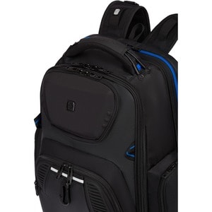 SwissGear ScanSmart 8121203410 Carrying Case (Backpack) for 17" Notebook - Black - Bump Resistant, Ding Resistant, Scratch