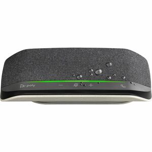 Poly Sync 10 Filaire Haut-parleur Main Libre - Argenté - 3Microphone(s) - 40 mm Enceinte(s)