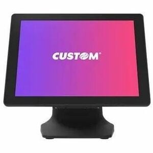 Terminal de POS Custom - 38,1 cm (15") TFT Écran tactile - Réseau sans-fil - Lecteur de Bande Magnétique