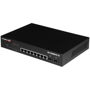 Switch Ethernet Edimax Web Smart GS-5208PLG V2 8 Porte Gestibile - Gigabit Ethernet - 10/100/1000Base-T, 1000Base-X - 3 La