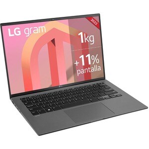 Portátil - LG gram 14Z90Q-G.AP75B 35,6 cm (14") - WUXGA - 1920 x 1200 - Intel Core i7 12a Gen i7-1260P 3,40 GHz - Platafor