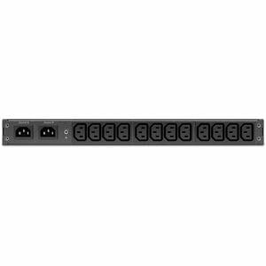APC by Schneider Electric NetShelter Chave de transferência automática - 12 x IEC 60320 C13 - 230 V AC - 10 A