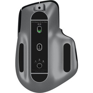 Logitech MX MASTER 3S Rato - Bluetooth/Radiofrequência - USB - Ótico - 7 Taste(n) - Cinza Espacial - Sem fios - 2.40 GHz -