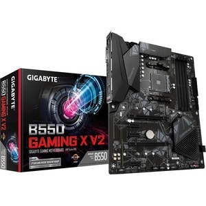 Gigabyte Ultra Durable B550 GAMING X V2 Desktop Motherboard - AMD B550 Chipset - Socket AM4 - ATX - Ryzen 3, Ryzen 5, Ryze