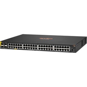 HPE CX 6000 48 Ports Manageable Ethernet Switch - Gigabit Ethernet - 10/100/1000Base-T, 100/1000Base-X - 3 Layer Supported