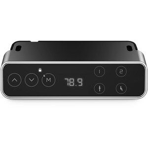 Digitus Table Base - Black Base - Height Adjustable - 1270 mm Height x 1700 mm Width x 680 mm Depth