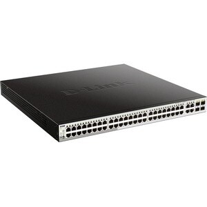 D-Link DGS-1210 DGS-1210-52MP 48 Ports Manageable Ethernet Switch - Gigabit Ethernet - 10/100/1000Base-T, 1000Base-X - 2 L