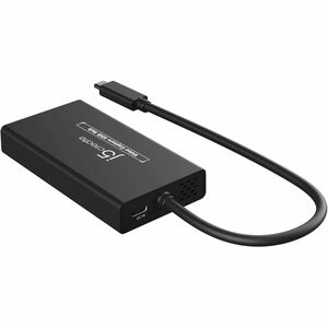 j5create JVA01 Video Capturing Device - Black - Functions: Video Streaming, Video Capturing, Video Recording - USB 3.2 Typ