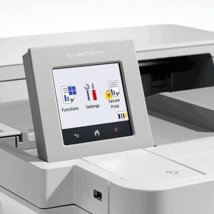 Brother HL HL-L9470CDN Desktop Wired Laser Printer - Colour - 40 ppm Mono / 40 ppm Color - 2400 x 600 dpi Print - Automati