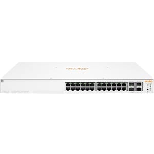 HPE Instant On 1930 24 Ports Manageable Ethernet Switch - Gigabit Ethernet, 10 Gigabit Ethernet - 10/100/1000Base-T, 10GBa