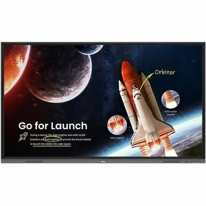 BenQ Board Essential RE8603 2184,40 mm 4K UHD LCD Collaboration Display - ARM Cortex A55 - 4 GB - Infrarot (IrDA) - Touchs