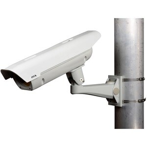 AXIS T94Y01G Stangenbefestigung für Gehäuse, Wandhalterung - Weiß - max. 25 kg Traglast - Pulverbeschichtetes Aluminium, E