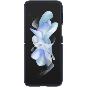 Samsung Carrying Case Samsung Galaxy Z Flip4 Smartphone - Navy - Silicone Body - Ring