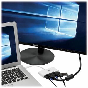 Tripp Lite series U444-06N-DGU-C USB-Typ C Docking Station für Tablet-PC, Desktop-PC, Notebook - 2 x USB-Anschlüsse - 2 x 