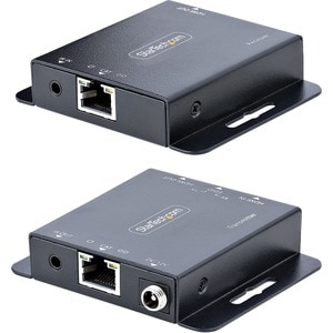 StarTech.com 4K HDMI Extender over CAT6/CAT5 Ethernet Cable, 4K 30Hz or 1080p 60Hz Video Extender, HDMI Transmitter and Re