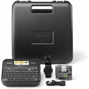 Brother P-touch PT-D610BTVP Electronic Label Maker - Thermal Transfer - 30 mm/s Mono - 17 Fonts - 180 x 360 dpi - Label, T