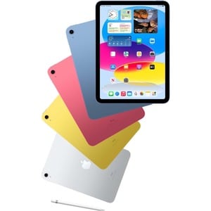 Apple iPad (10th Generation) A2696 Tablet - 10.9" - 64 GB Storage - iPadOS 16 - Blue - A14 Bionic Hexa-core (6 Core) - 236