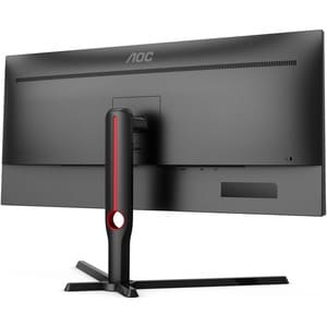 AOC AGON U34G3XM 34" Class UW-QHD Monitor LCD para gaming - 21:9 - Preto, Vermelho - 86.4 cm (34") Viewable - Alinhamento 
