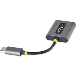 StarTech.com USB-C Audio Splitter, USB-C Dual Kopfhörer Splitter/Adapter mit Mikrofoneingang, USB-C zu Klinke für 2 Kopfhö