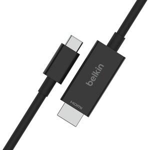Belkin Connect 2 m HDMI/USB-C A/V Cable for Chromebook, MacBook, PC, Display, Notebook, Tablet, Gaming Console, Projector,