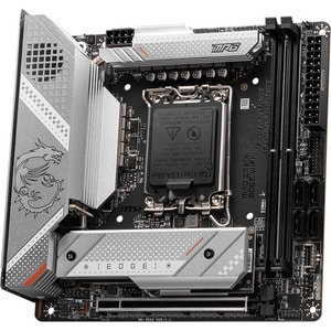 MSI MPG Z790I EDGE WIFI Gaming Desktop Motherboard - Intel Z790 Chipset - Socket LGA-1700 - Mini ITX - Pentium Gold, Celer